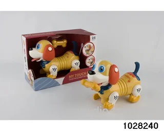 Universal dog light + music in display box