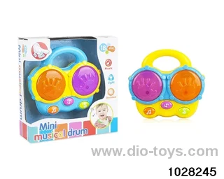 Hand clapping drum light + music in display box