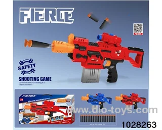 Electric Soft Bullet Gun in Gilf box