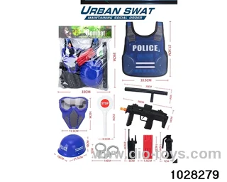 Police Suit in PP bag with header