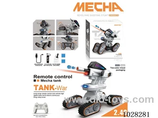 Remote control lights and music stunt car in color box