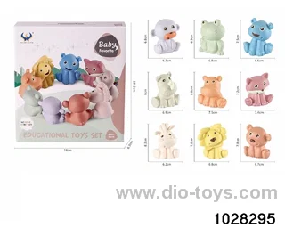 Non-porous critters in color box