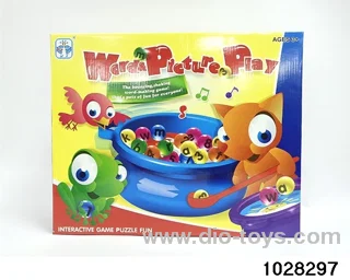 English Music Alphabet Soup Game in color box
