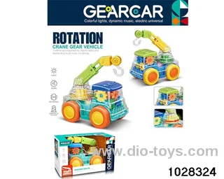 Universal transparent gear crane in window box