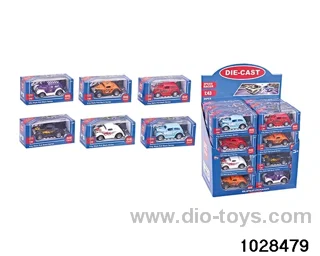 1:43 alloy back to force vintage car in display box