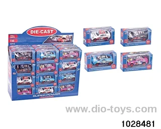 1:55 back to force tin racing in display box