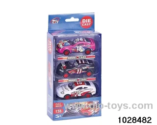 1:55 back to force tin racing in 3pcs PVC box