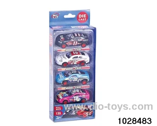 1:55 back to force tin racing in 4pcs PVC box