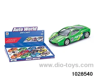 1:43 alloy return car in display box