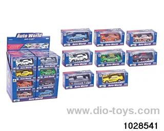 1:43 alloy return car in display box
