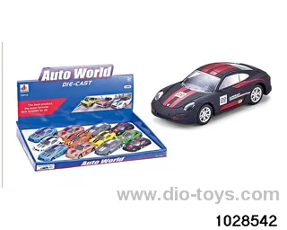 1:43 alloy return car in display box