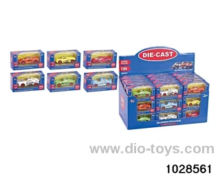 1:64 alloy return car in display box