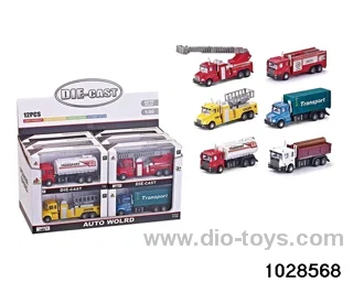 1:50 alloy return car in display box