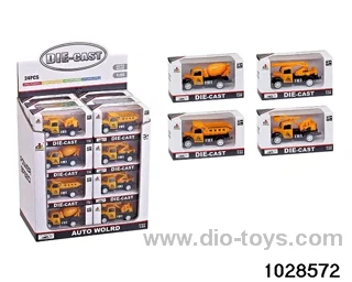 1:55 alloy return car in display box