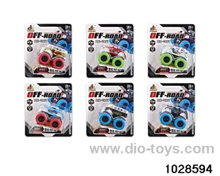 Alloy double inertia car in Blister card