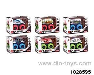 Alloy double inertia car in window box