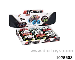 Alloy Inertia Vehicle in display box