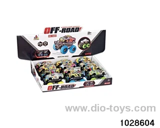 Alloy Inertia Vehicle in display box