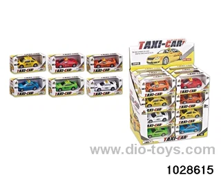 1:43 alloy return car in display box