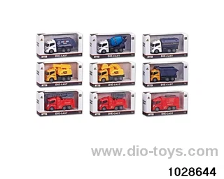 1:50 alloy inertia car in window box