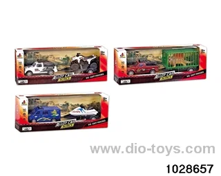 Alloy Pull Back Car in window box
