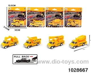 1:87 alloy back to the car in Blister card