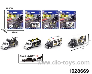 1:87 alloy back to the car in Blister card