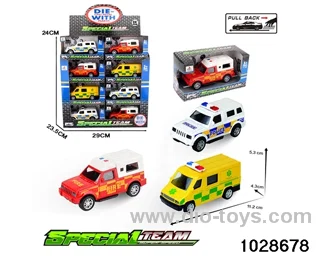 1:43 alloy return car in display box