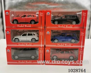 1:36 pull back alloy car  in window  box