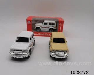 1:32 pull back alloy car  in window box