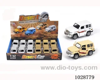 1:32 pull back alloy car  in display box