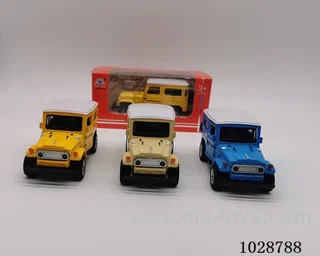 1:32 pull back alloy car with sound&light&music  in window box