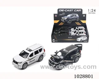 1:24 pull back alloy car with sound&light in display box