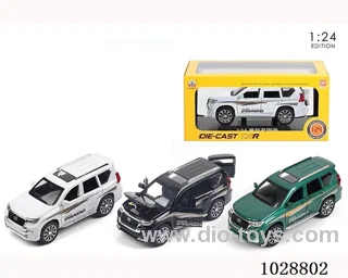 1:24 pull back alloy car with sound&light in window box