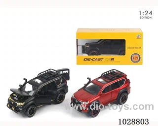 1:24 pull back alloy car with sound&light in window box