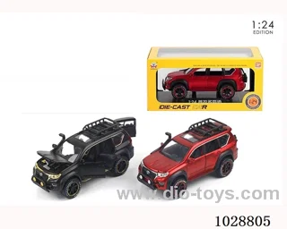1:24 pull back alloy car with sound&light in window box