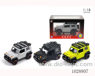 1:18 pull back alloy car with sound&light in window box