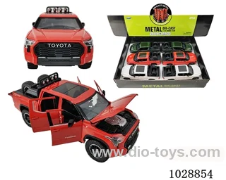 1:24 Toyota Road sound light Regi 6 open door authorized car