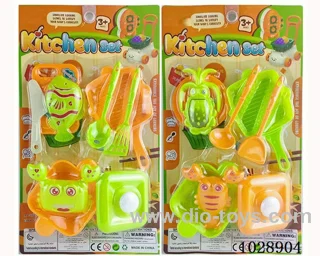 Kitchen set 2sets mixed loading in blister card