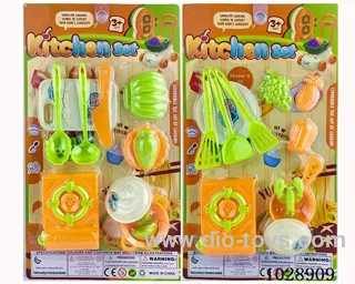 Kitchen set 2sets mixed loading in blister card