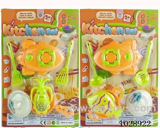 Kitchen set 2sets mixed loading in blister card