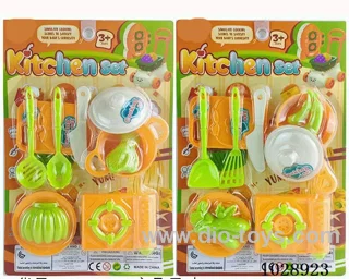 Kitchen set 2sets mixed loading in blister card