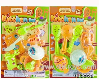 Kitchen set 2sets mixed loading in blister card