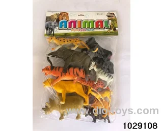 Wildlife Series in PP bag with header
