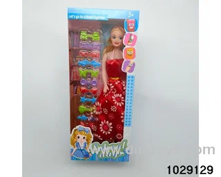 11.5 inch doll in window box