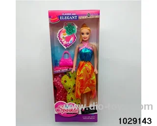 11.5 inch doll in window box