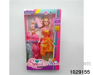 11.5 inch doll in window box