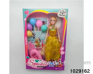 11.5 inch doll in window box