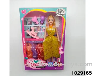 11.5 inch doll in window box