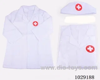 Doctors and nurses short sleeves 2color mixed loading in opp bag